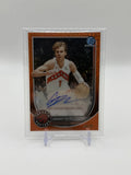 2025-26 Gradey Dick Bowman Chrome Mega Box Mojo Auto Orange /25