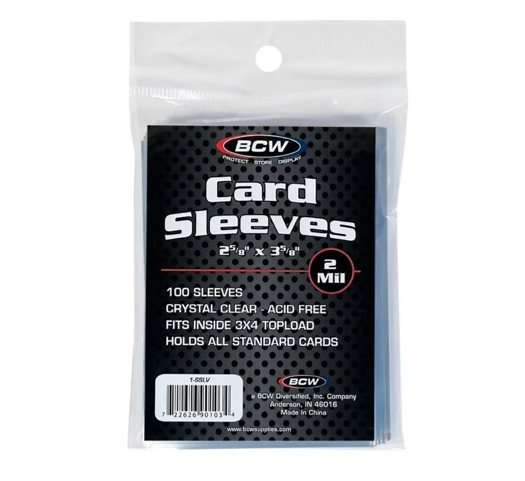 BCW Standard Card Sleeves - 100 Count